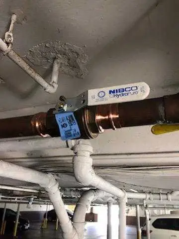 Copper pipe repair and valve work for Backflow Testing in Miramar