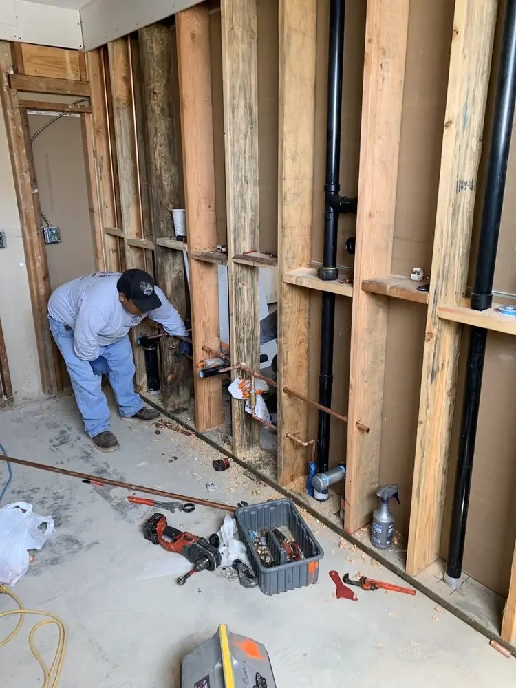 Commercial rough-in plumbing for Trenchless Sewer Repair in Miramar